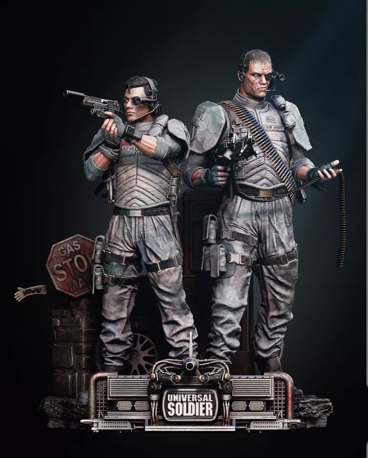Universal Soildier 1:12 Scale Resin Printed Model Diorama
