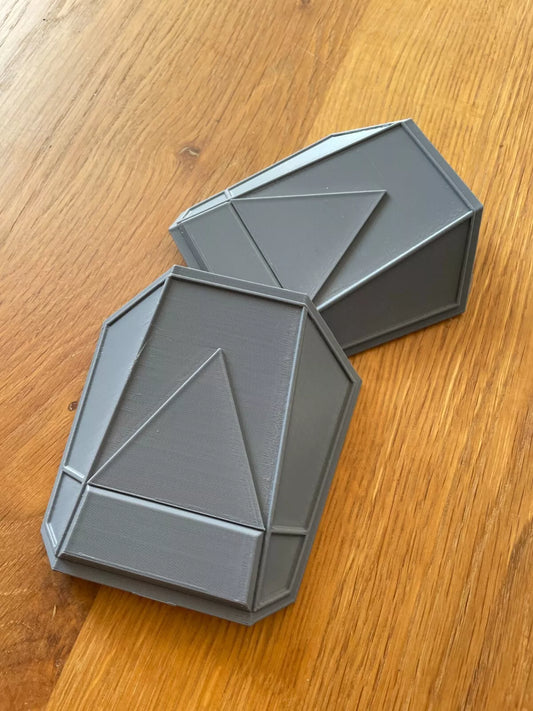 Din Djarin inspired hand plates, Mandalorian