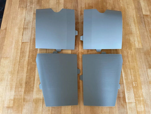 Boba Fett Inspired Armour back plate, plain, Mandalorian, Star Wars 3D printed