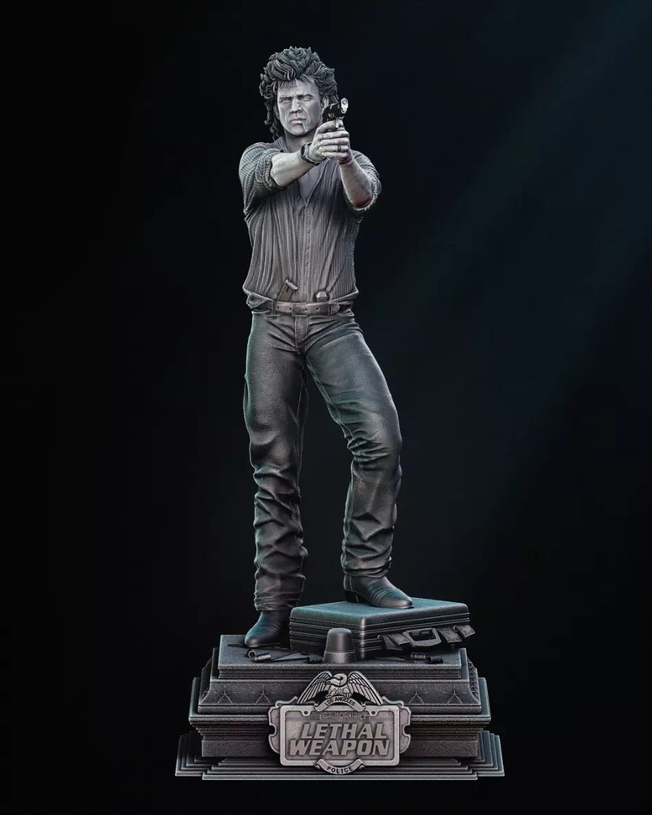 Lethal Weapon Riggs 1:16 Scale Resin Printed Model Diorama