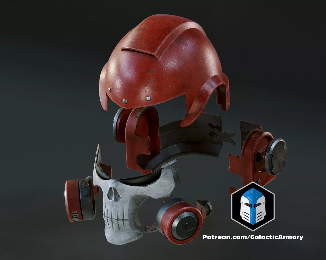 WarHammer 40k Space Marine 2 Reiver helmet- 3D Printed Costume Accessory