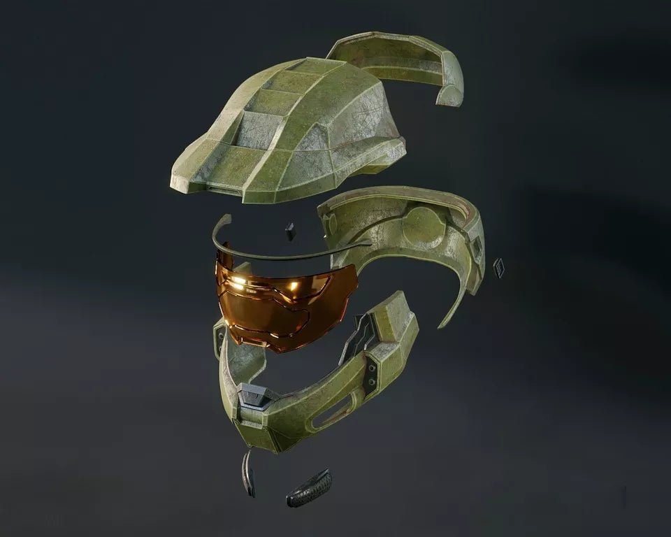 Legendary Halo Infinite Master Chief Inspired Helmet