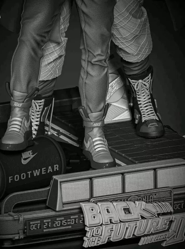 Back To The Future 2 Diorama 1:12 Scale Resin 3d printed model kit