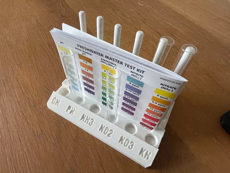 API Aquarium test kit tube holder and drying rack
