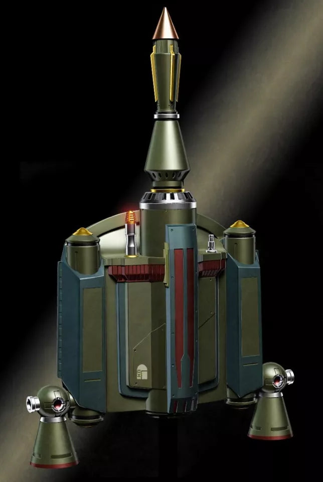 Boba Fett-Inspired Jet Pack Armor Costume Concept for Cosplay