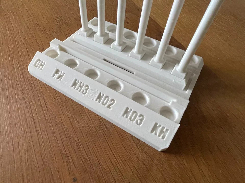 API Aquarium test kit tube holder and drying rack